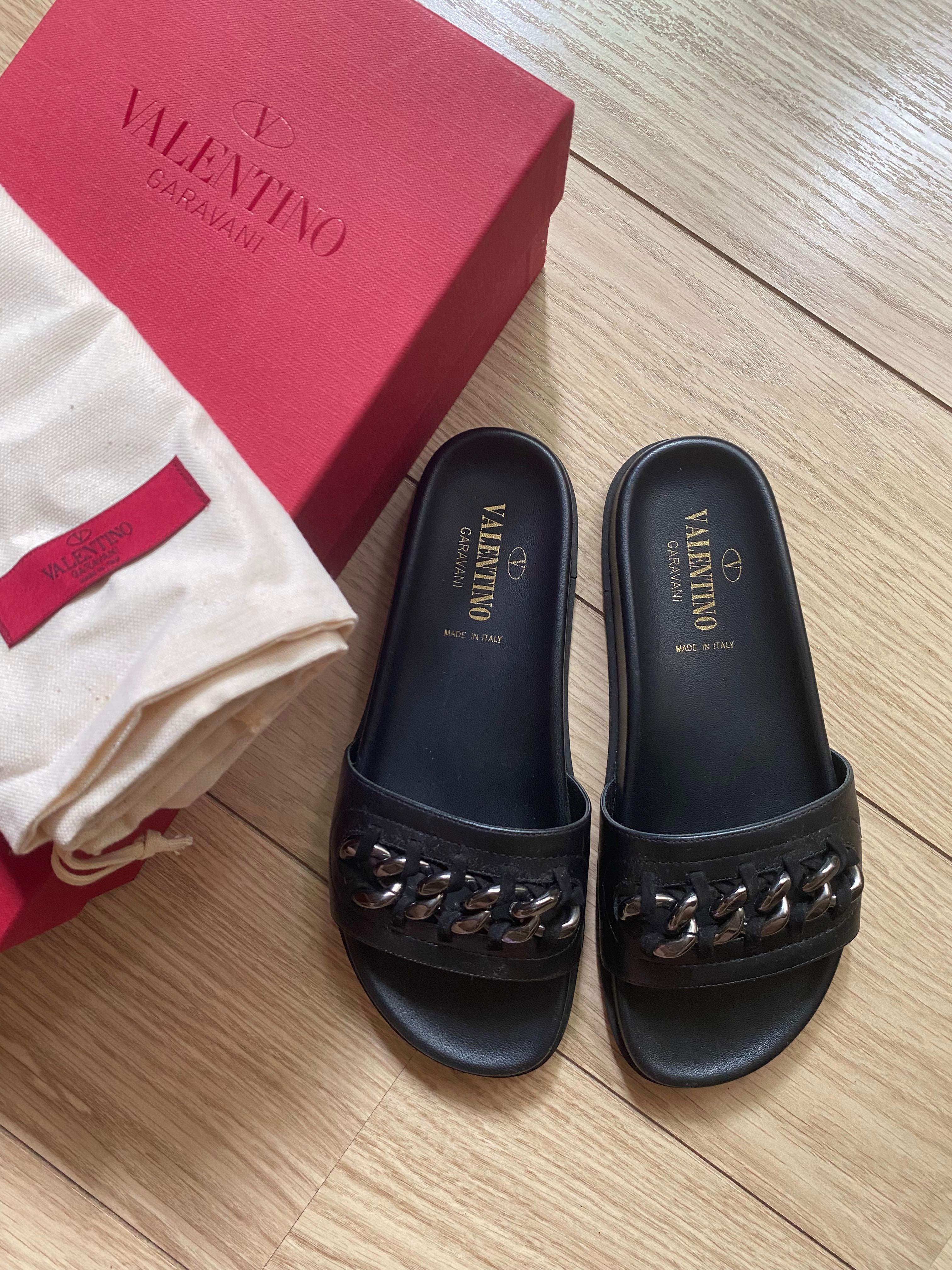 Valentino chain slides deals