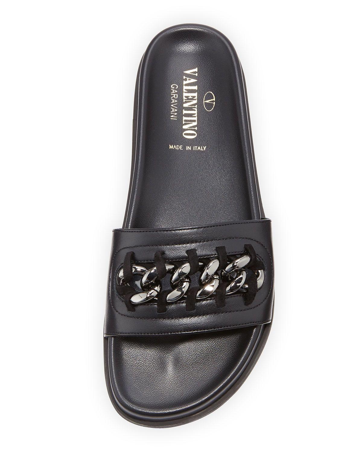 Valentino best sale chain slides