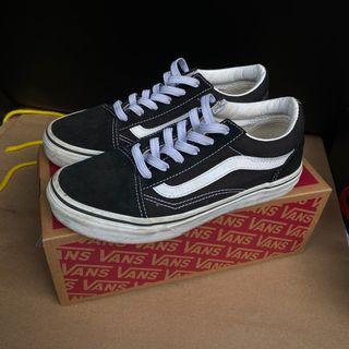 VANS OLD SKOOL BLACK WHITE CLASSIC KIDS ORIGINAL