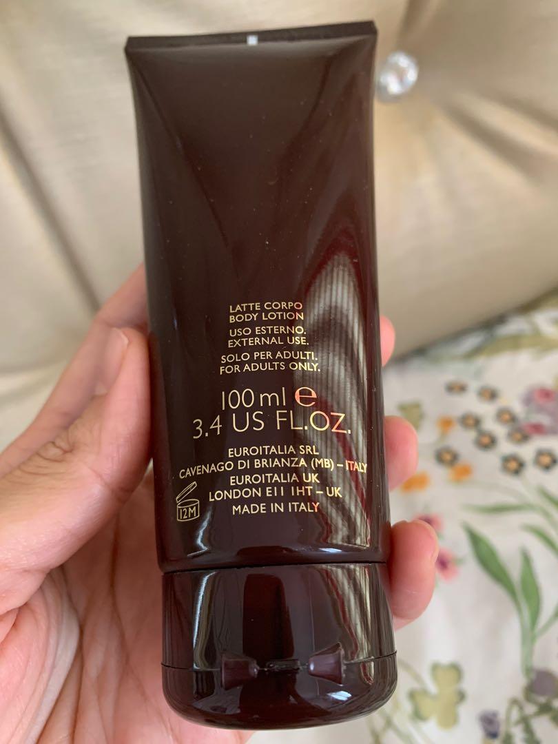 Versace crystal noir on sale body lotion 200ml
