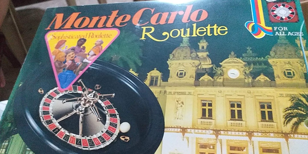 Roulette De Casino Ancienne - Monte Carlo Électric 1950 - Jeu Vintage