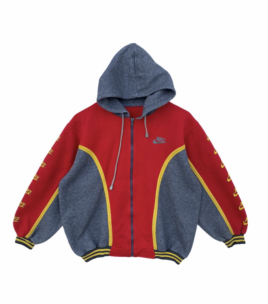 Vintage Nike Multicolor Sweater Jacket Men s Fashion Tops Sets
