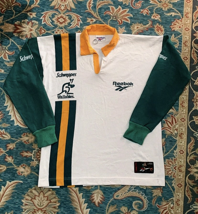 VINTAGE POLO RUGBY REEBOK Men s Fashion Tops Sets Tshirts