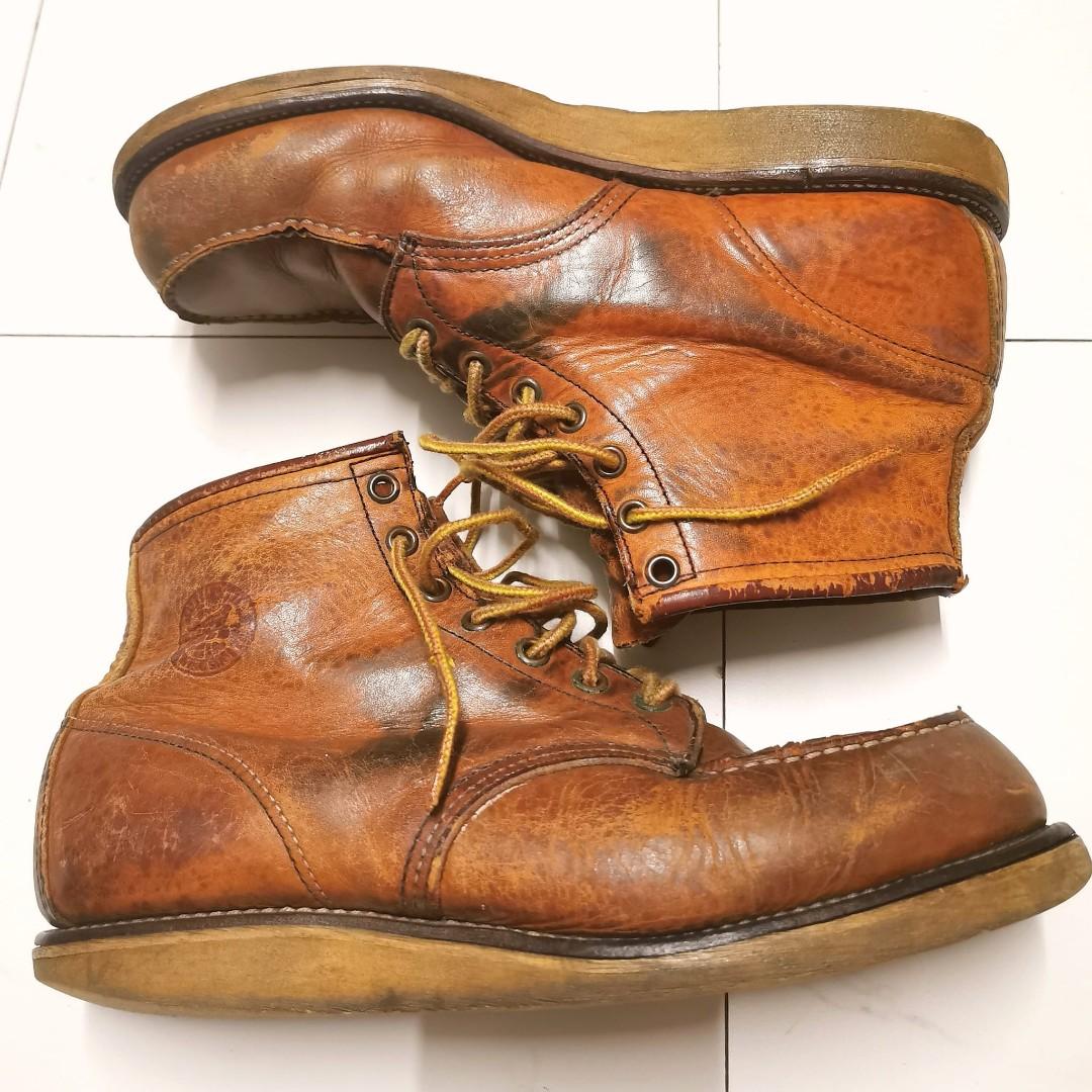 Vintage Red Wing 875 90s Dog Carved Redwing Red Wings Irish Setter, Men ...