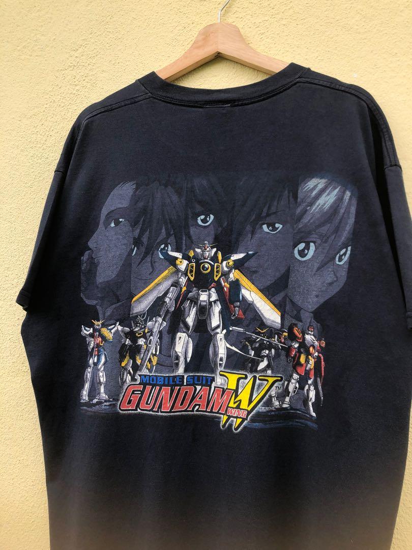 Vintage gundam wing best sale shirt