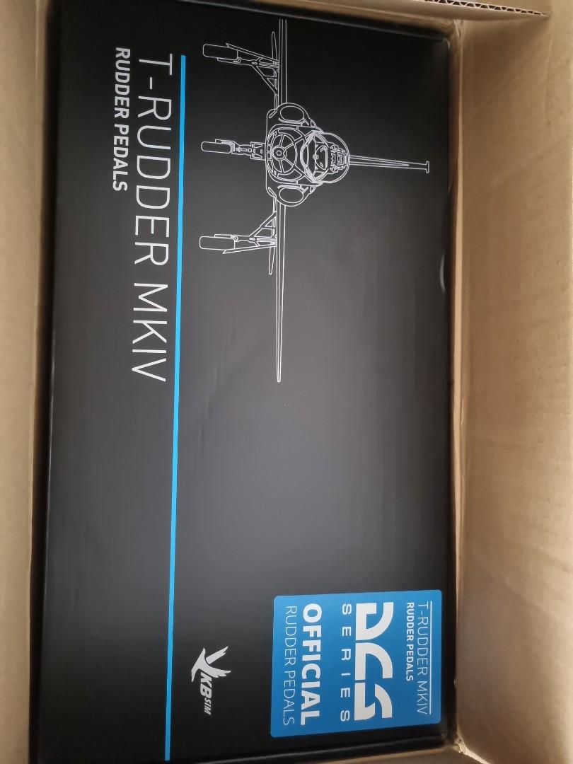 VKB T-Rudder pedals MKIV, Computers & Tech, Parts & Accessories, Other ...