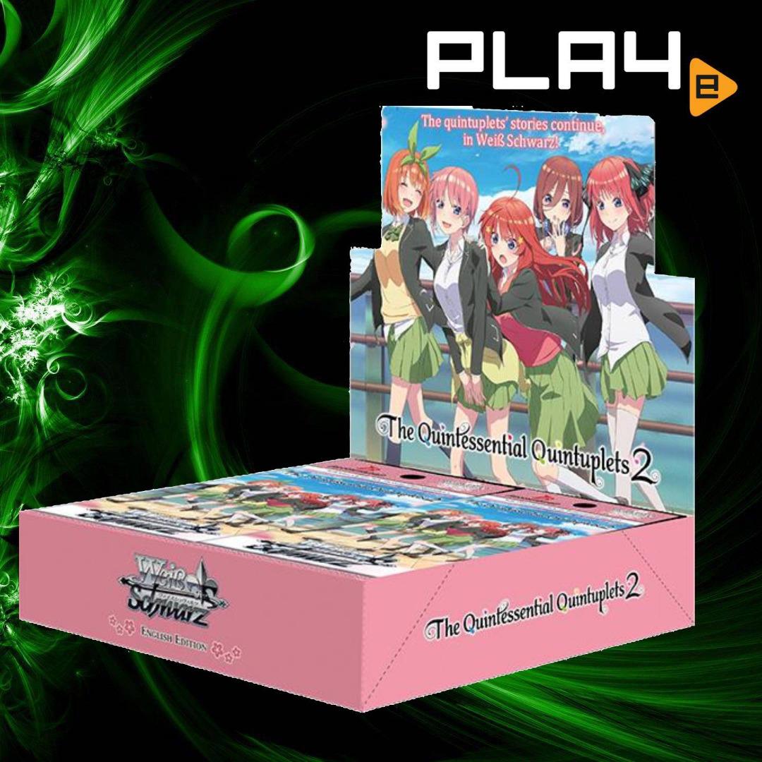 the quintessential quintuplets booster box Bushiroad The Quintessential Quintuplets Vol.2 Japanese Booster Pack