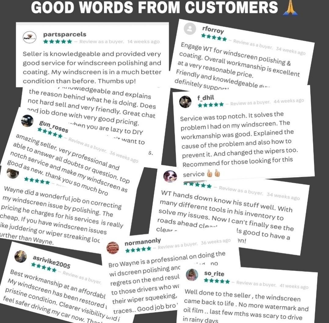 Mercedes Benz CLA Windscreen Polishing & Coating Hydrophobic Rain