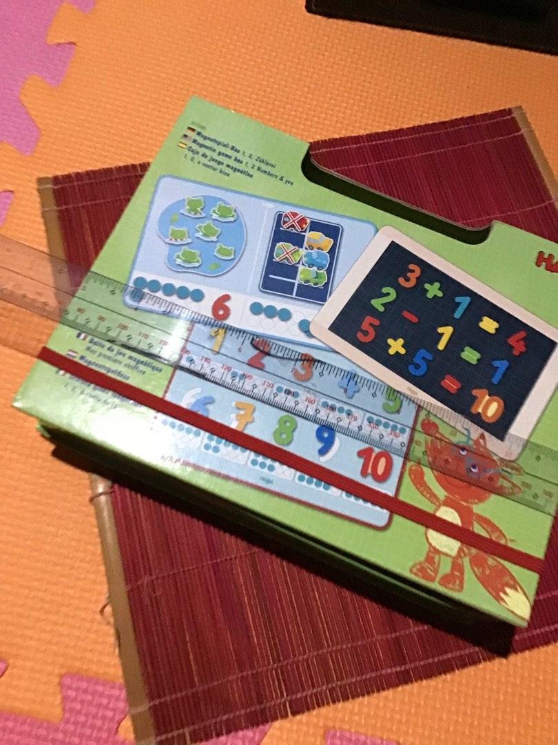 WOODEN GAME WITH BUILT IN BOARD, Hobbies & Toys, Toys