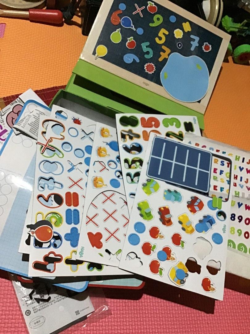 WOODEN GAME WITH BUILT IN BOARD, Hobbies & Toys, Toys