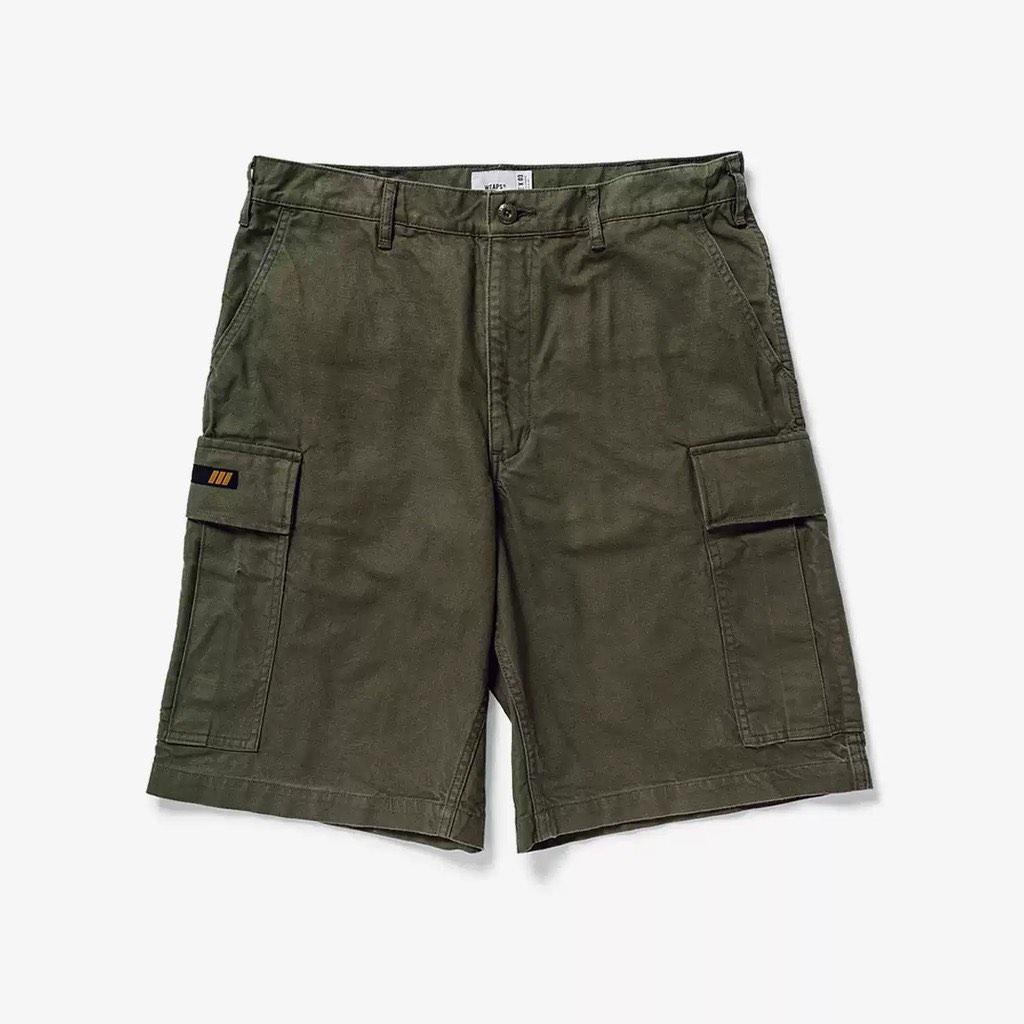 WTAPS 20SS JUNGLE SHORTS COTTON SERGE OLIVE DRAB M, 男裝, 褲＆半截