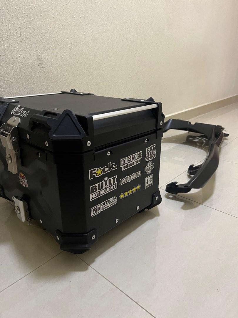 Xmax Box Xmax Original Rack + Box, Motorcycles, Motorcycle Accessories on Carousell