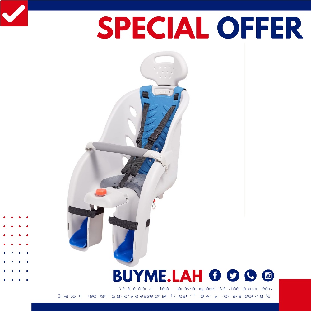 [YBR] Schwinn Deluxe Bicycle Mounted Child Carrier/Bike Seat For