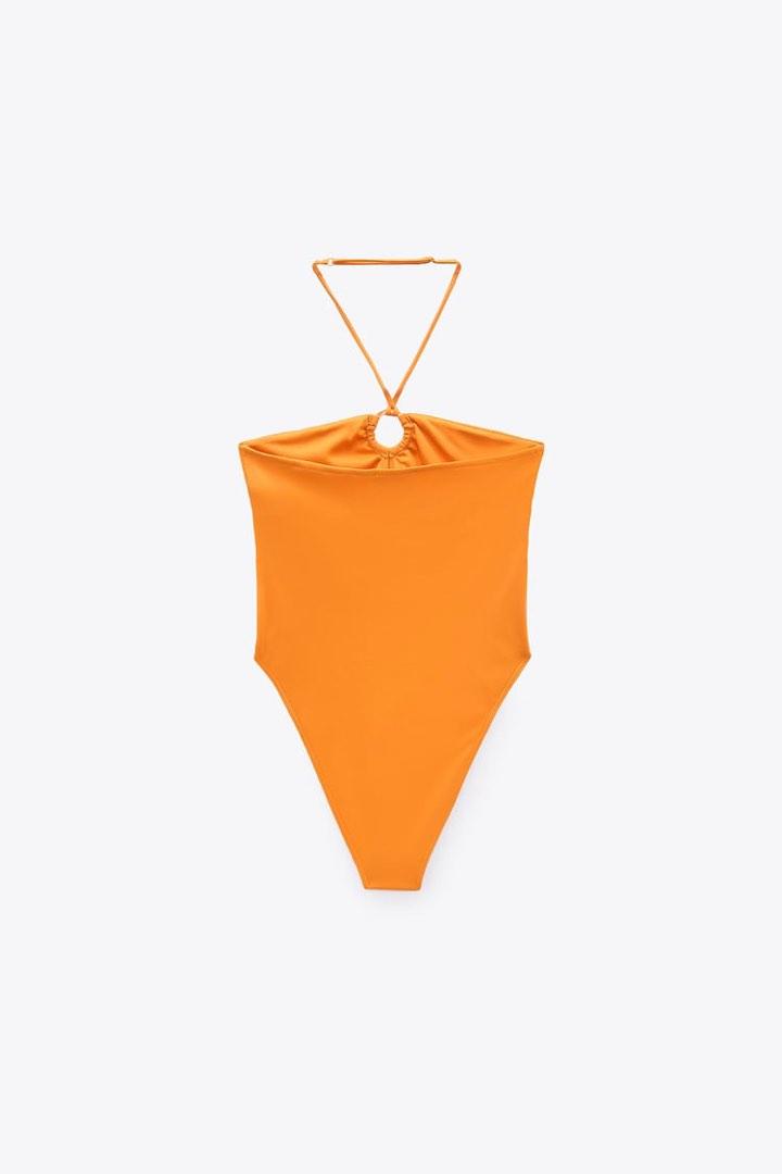 Zara bodysuit cut out, Women's Fashion, Tops, Others Tops on Carousell