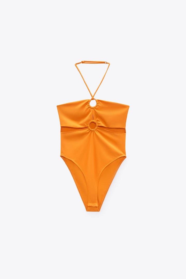 Zara bodysuit cut out, Women's Fashion, Tops, Others Tops on Carousell