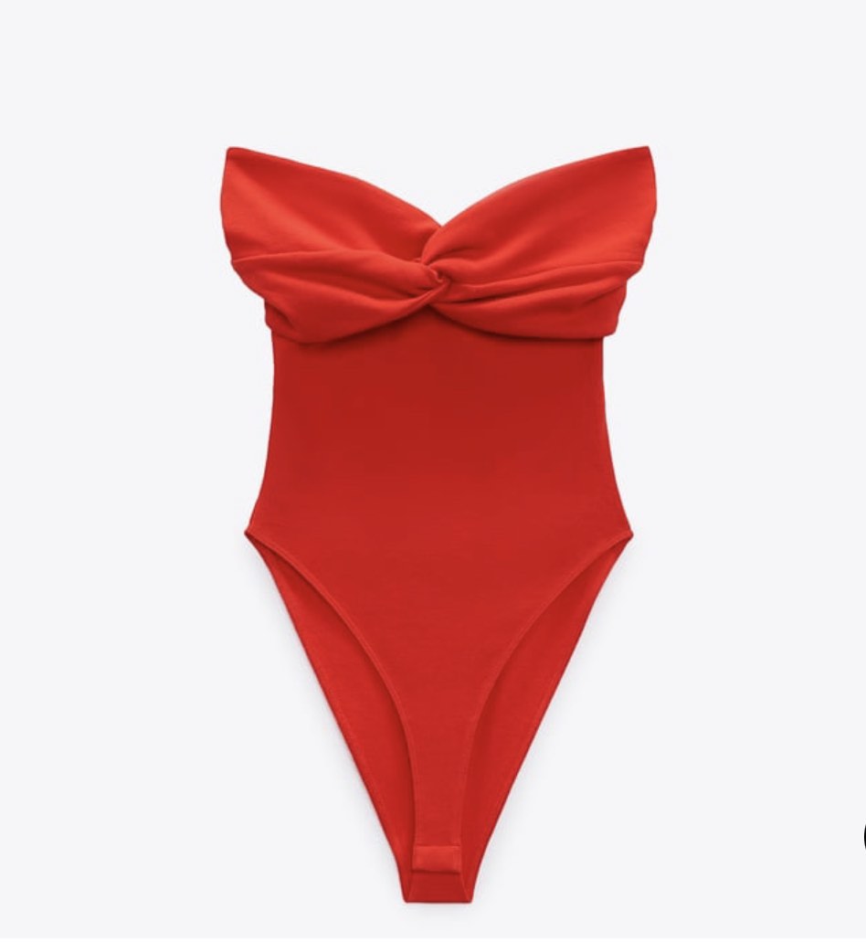 Zara bodysuit cut out, Women's Fashion, Tops, Others Tops on Carousell