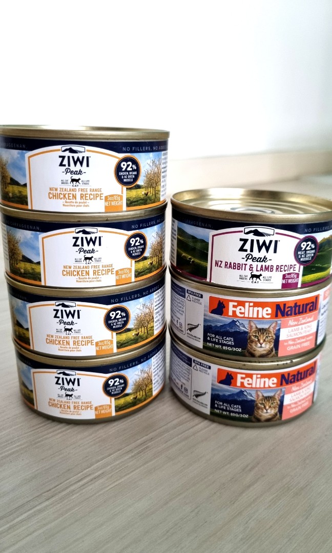 Ziwi Peak and Feline Natural Cat Food, Pet Supplies, Pet Food on Carousell