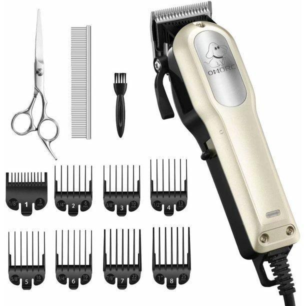1154 OMORC Dog Clippers with 12V High Power for Thick Coats