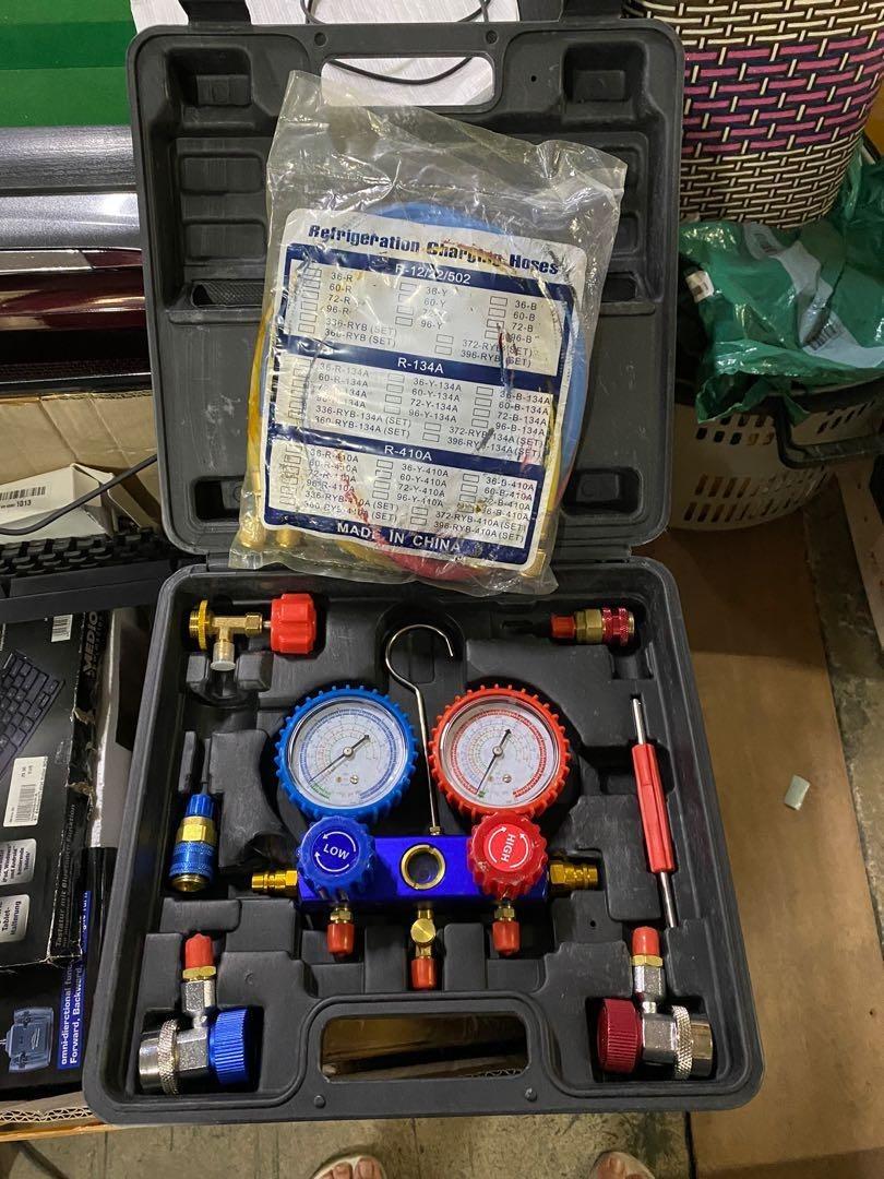 1431] Refrigerator/Fridge Manifold Gauge Set, Everything Else on Carousell