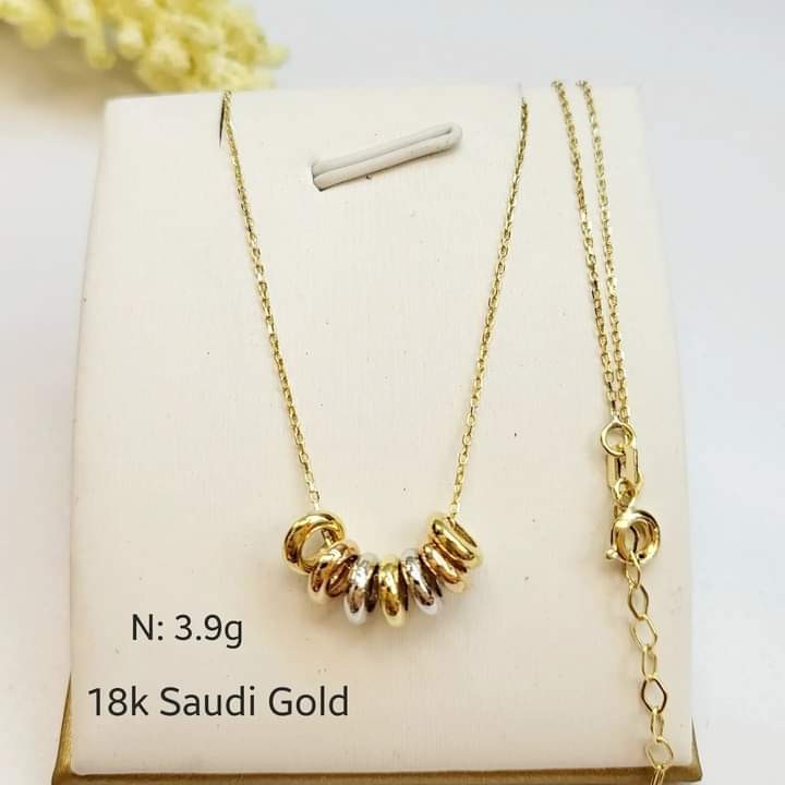 18k Saudi Gold Necklace Japan Style Chain + Cartier Panther Pendant 2.0g,  Women's Fashion, Jewelry & Organizers, Necklaces on Carousell