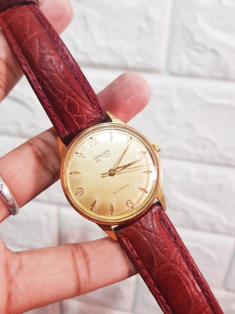 1960 s gruen precision autowind Men s Fashion Watches