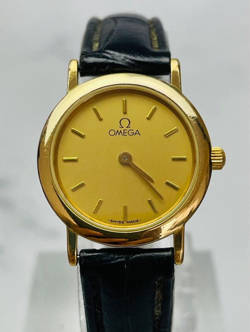 210902c Omega De Ville Vintage Women s Quartz Watch Ref 595.0097
