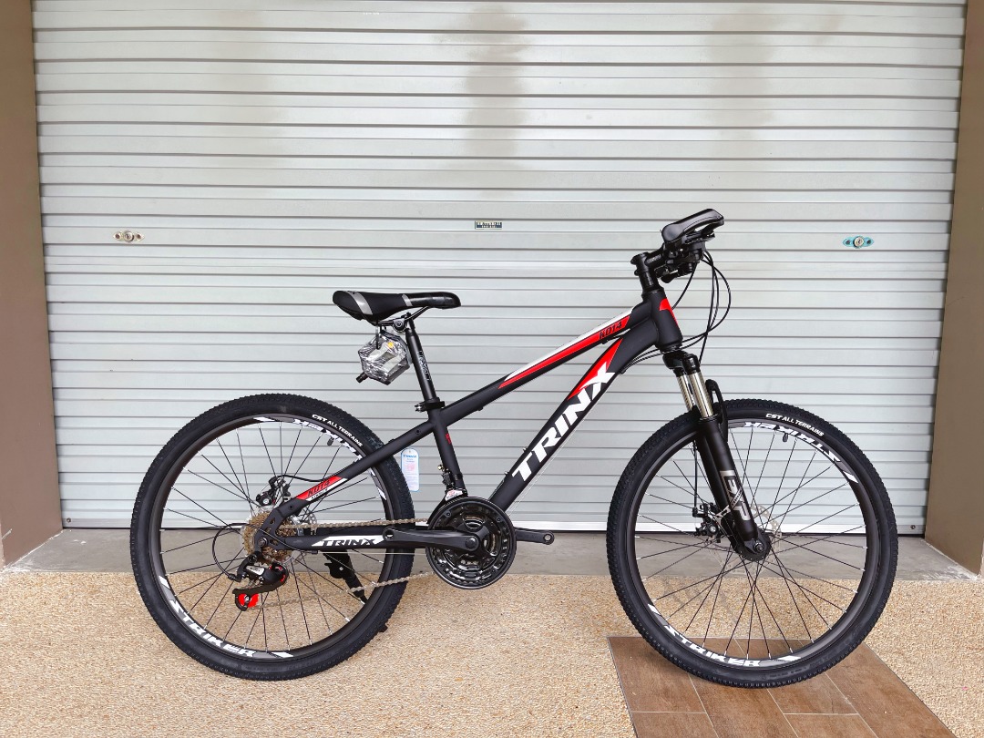 24 Inch Adult Bicycle Mountain Bike Trinx K014 Sports Equipment Bicycles Parts Bicycles on Carousell