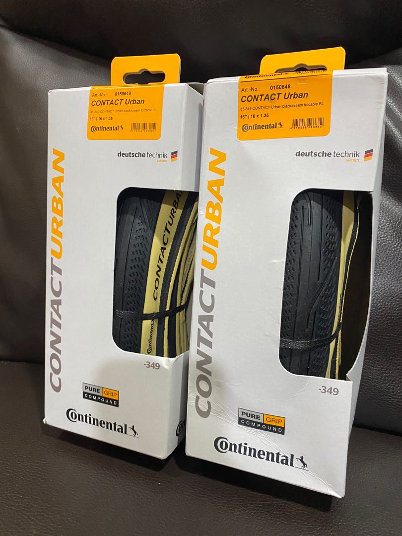 continental contact urban tyre for brompton review