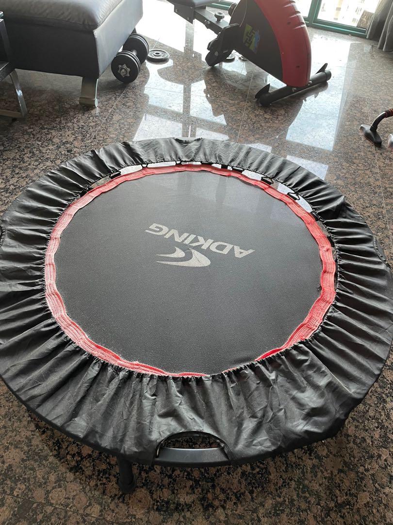 MOVING SALE ALMOST NEW 40 inch Professional Fitness Trampoline Foldable Quiet Rebounder Jump sport Home Gym Exercise