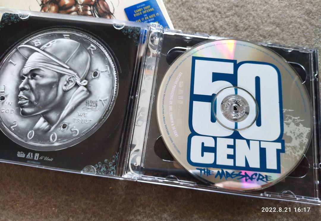 50 Cent - The Massacre 2005 (Box Set CD+DVD), Hobbies & Toys, Music ...
