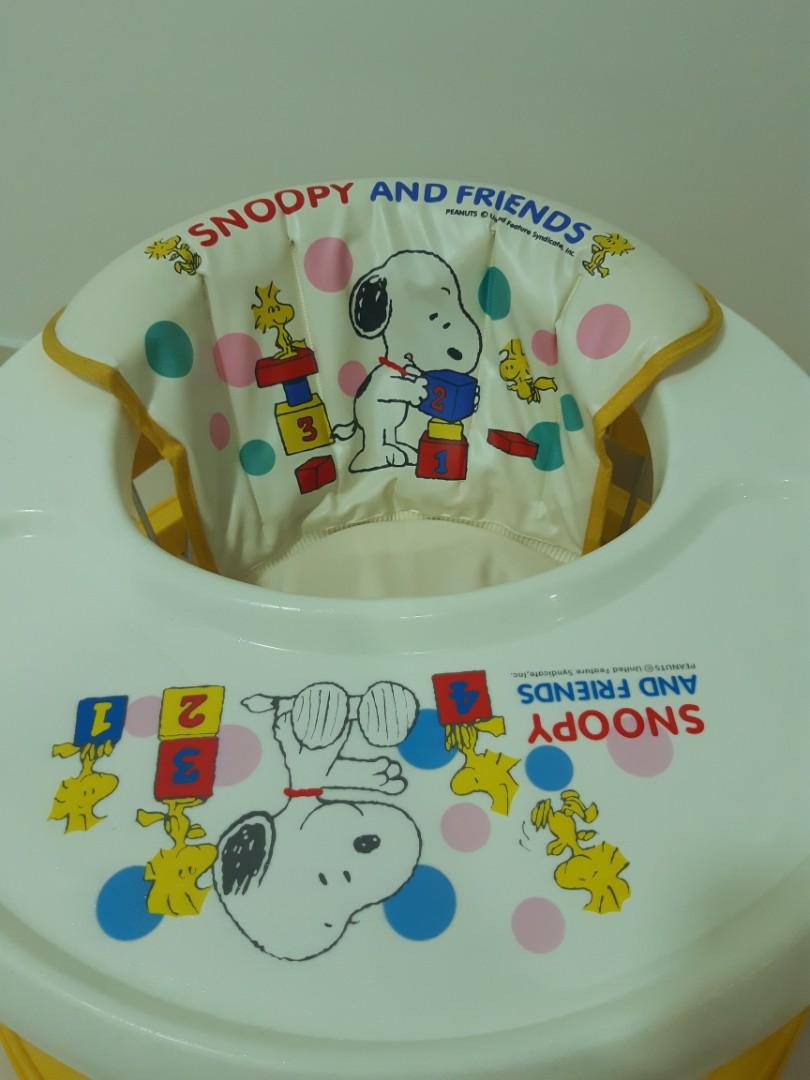 Snoopy baby walker hotsell