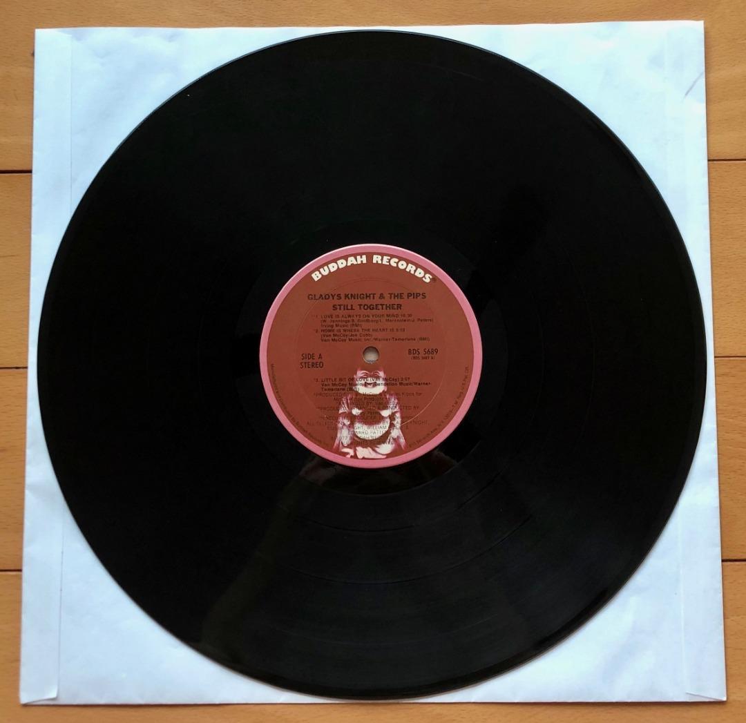 順豐包郵Gladys Knight & The Pips - Still Together (LP, Album)  葛蕾蒂絲奈特與種子合唱團舊版黑膠唱片市面難搵/Chinese /English record