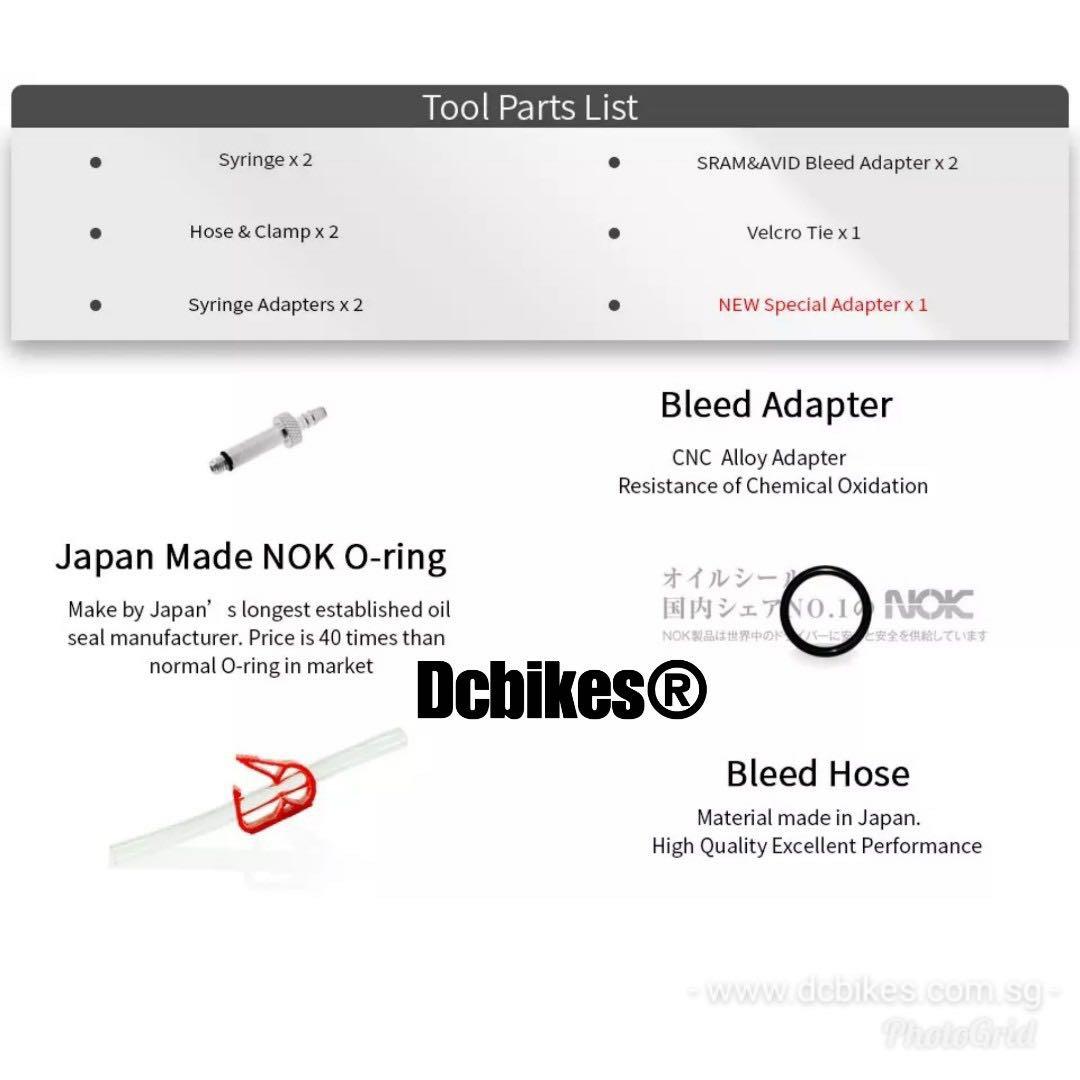 Dropper post cheap bleed kit