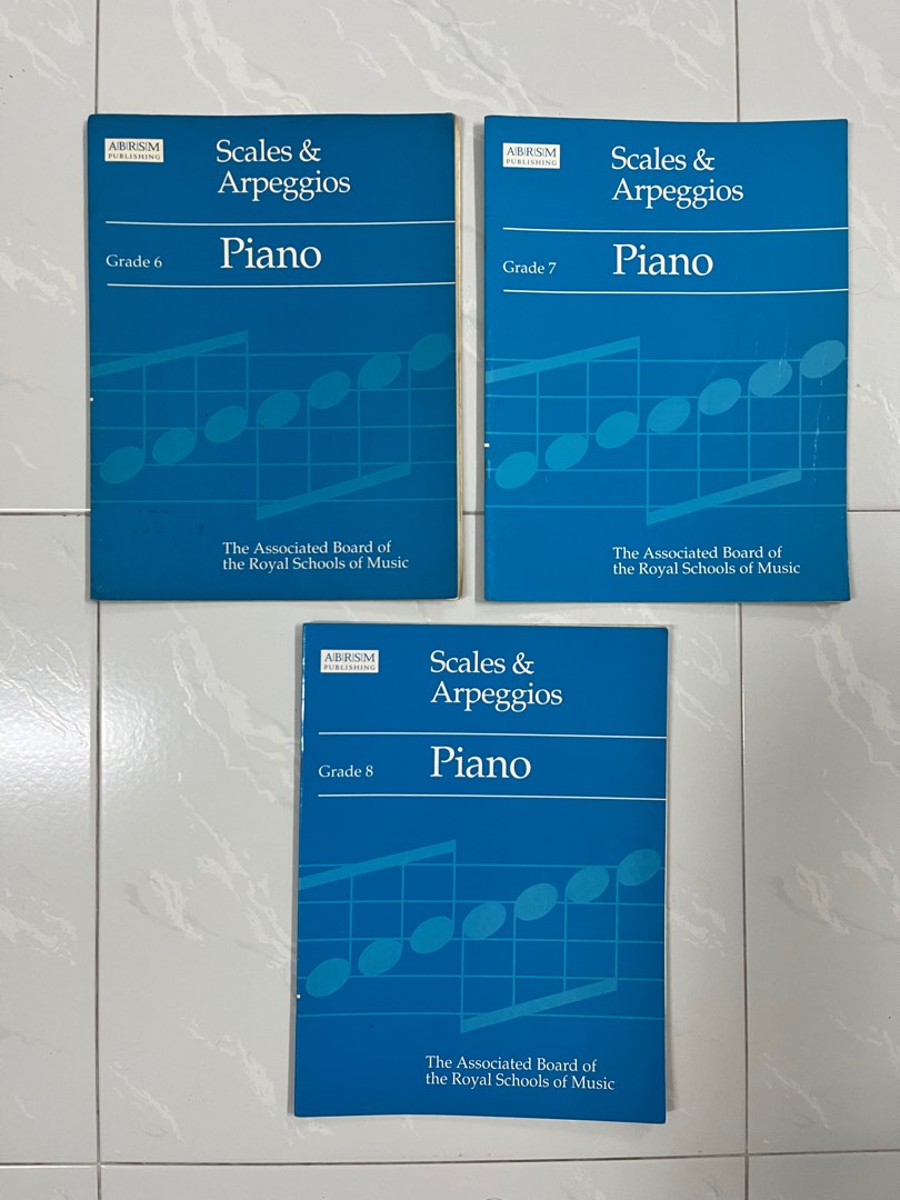ABRSM Scales and Arpeggios for Piano Grade 6 Grade 7 Grade 8, Hobbies