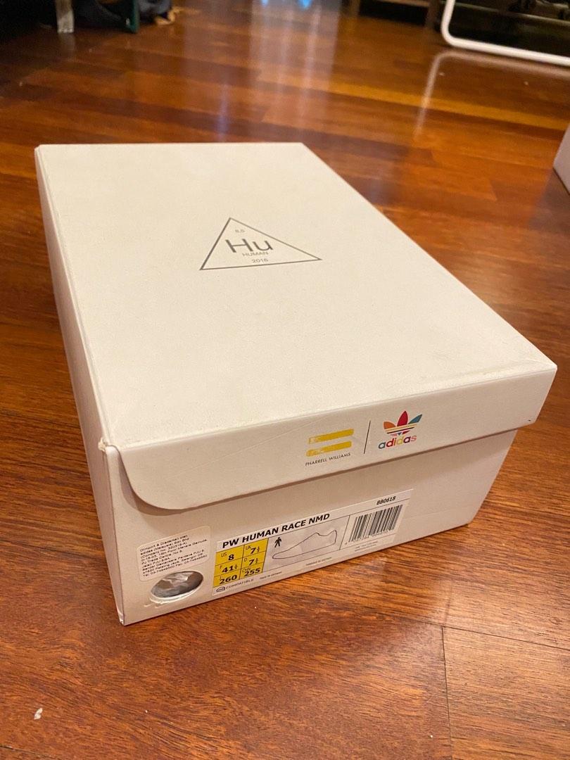 Human race shoe box sales
