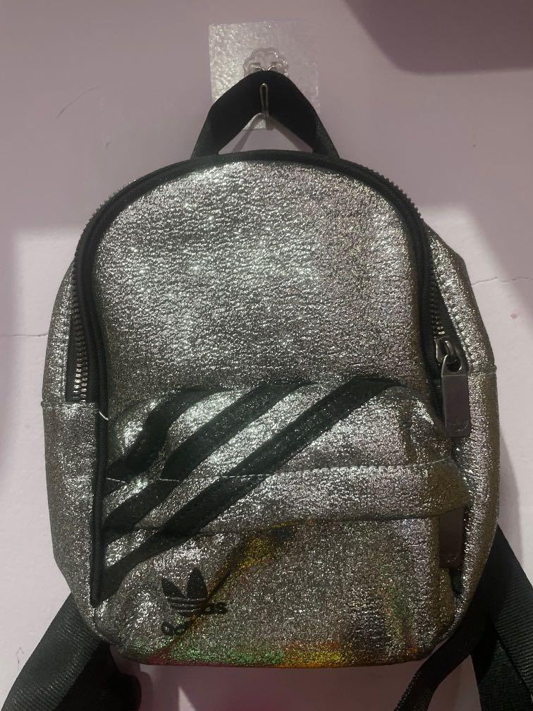 Adidas glitter mini backpack deals