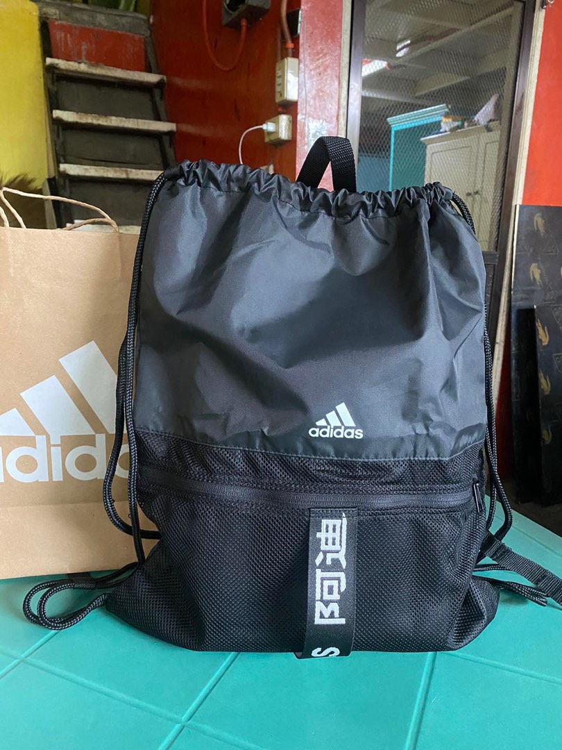 Adidas string cheap backpack