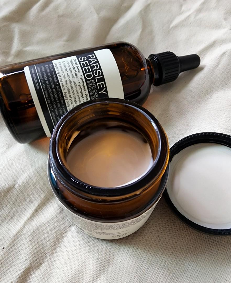 Aesop Parsley Seed Serum & Facial Hydrator (set), Beauty & Personal