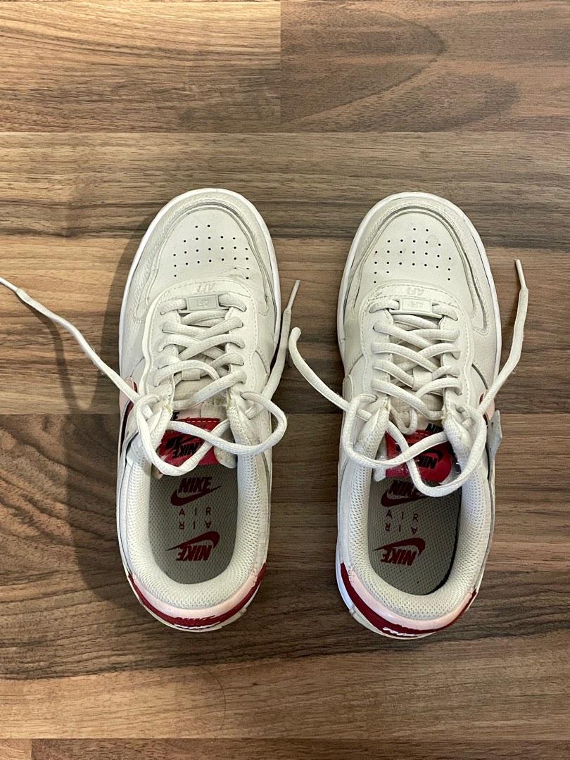 Nike air force 1 shadow phantom/echo pink/red discount