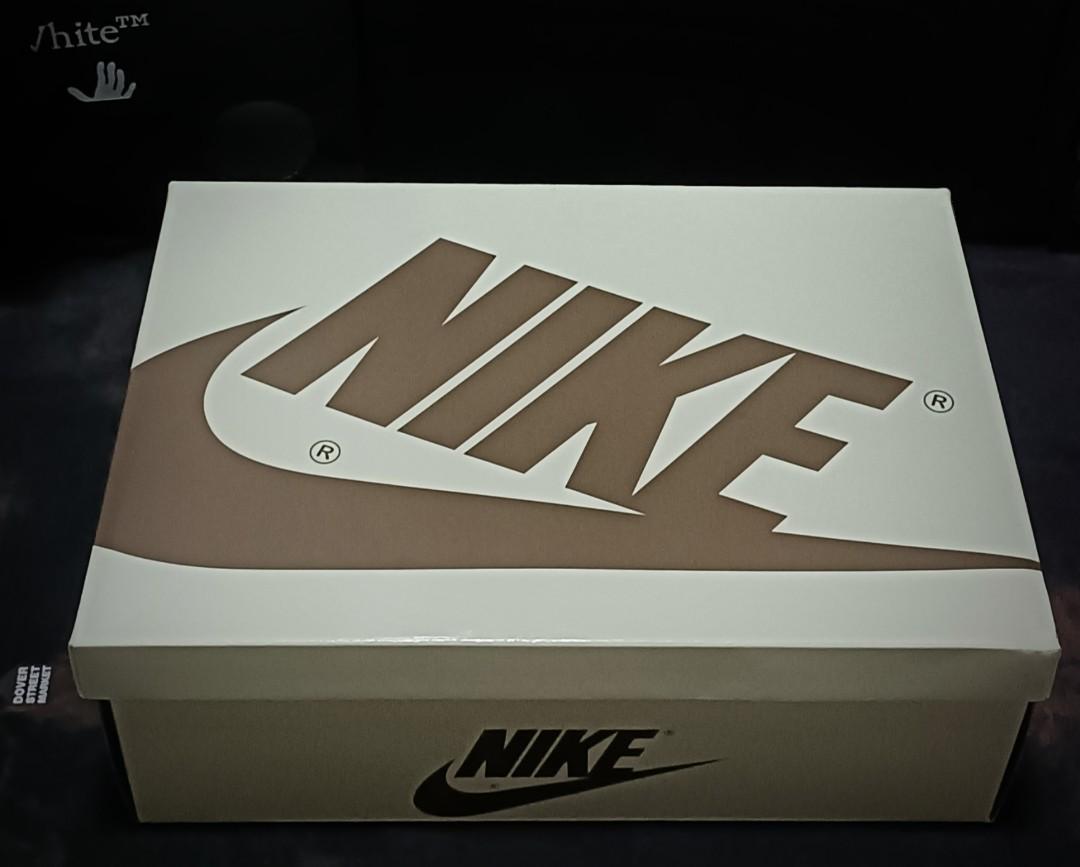 travis scott jordan 1 shoe box