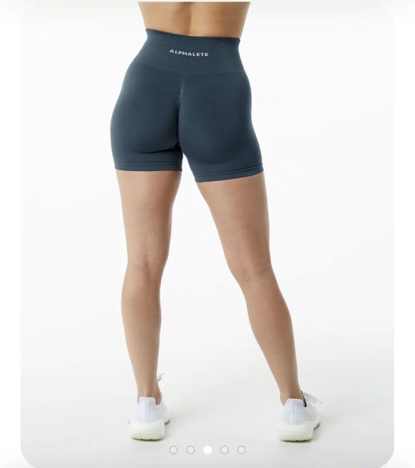 Alphalete Amplify Shorts in Whale Blue XS, Women's Fashion, Activewear on  Carousell