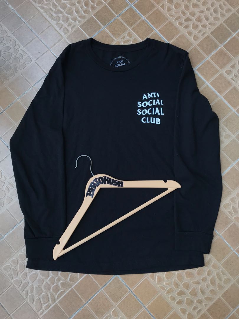 Anti-Social - Black Long Sleeve main image 0
