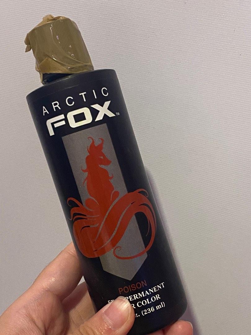 Arctic Fox Poison Red Semi-Permanent Hair Color 8Oz, Beauty & Personal  Care, Hair On Carousell