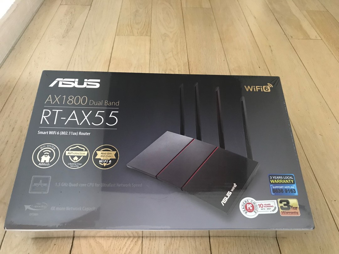 Asus RT-AX55 Router, Computers & Tech, Parts & Accessories, Networking ...