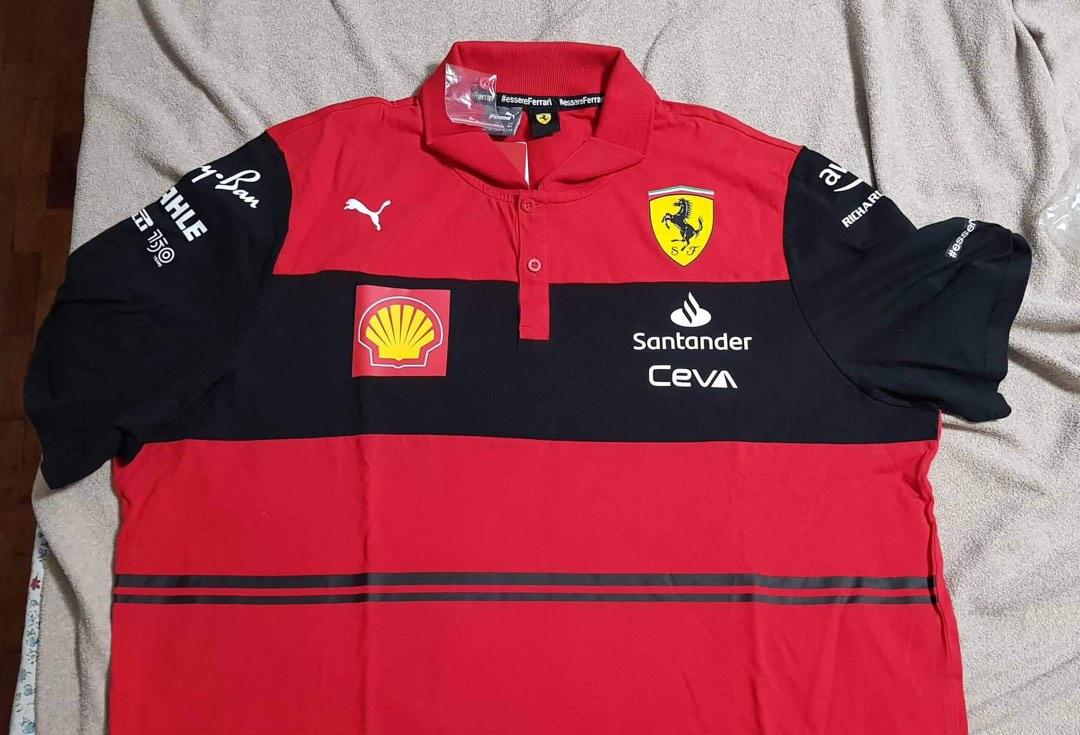 Jersey Polo Ferrari Team 2022 Home Malliot Maglia F1 Shirt