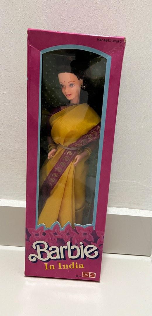 Barbie doll saree sales