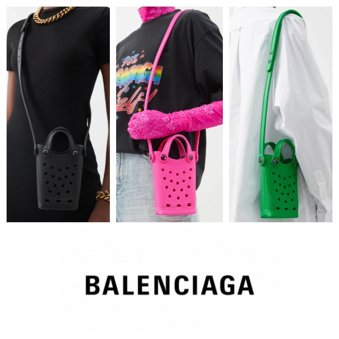 BALENCIAGA X CROCS Phone Holder With Strap