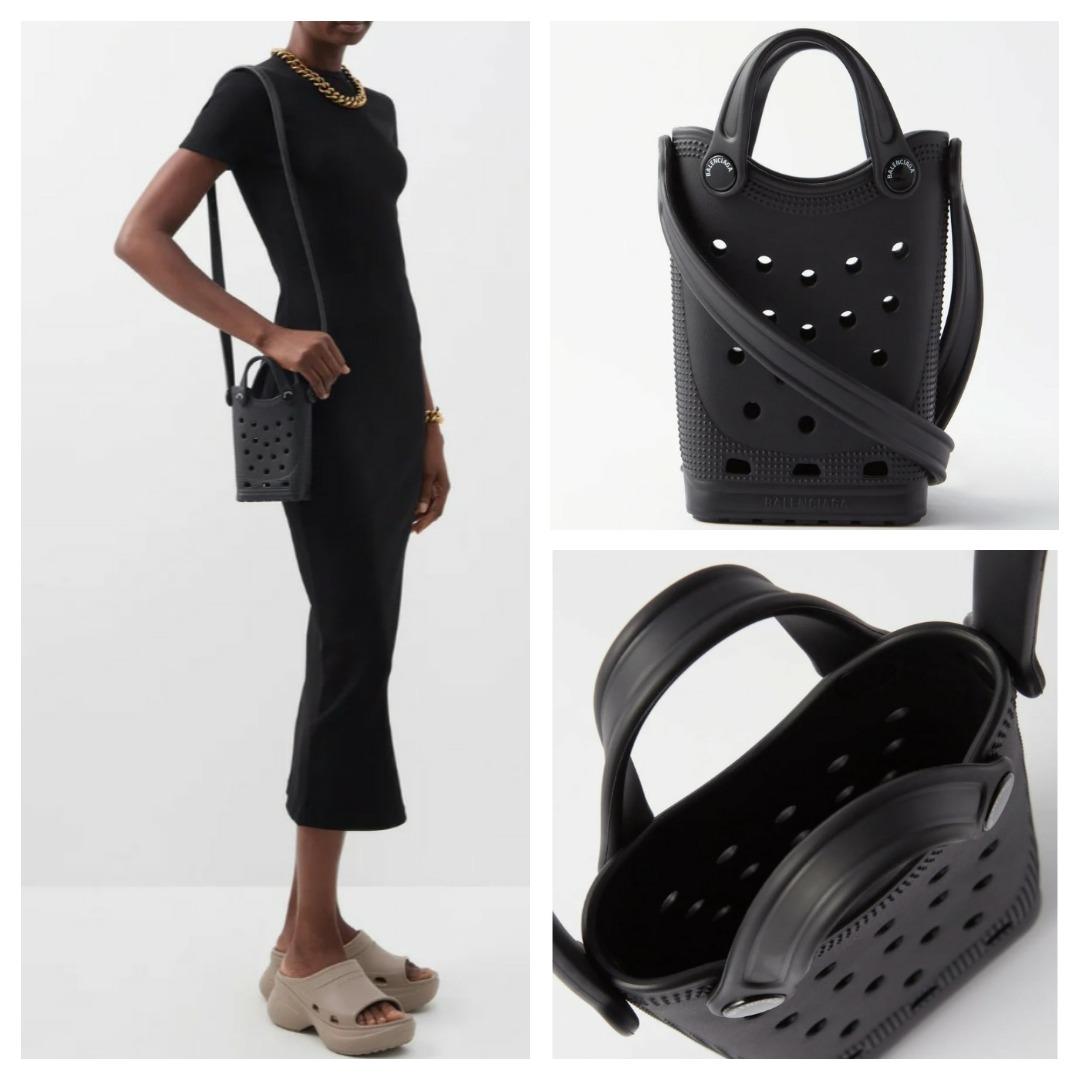 BALENCIAGA X CROCS Phone Holder With Strap, Luxury, Bags & Wallets