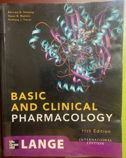 Basic and Clinical Pharmacology Katzung 11th edition