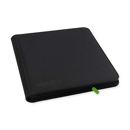 Premium Toploader Bulk Card SleevesPackVaultx Vault X Premium  eXo-Tec Zip Binder 1000 Slot - 12 Padded Trading Card Game Album Folder -  480 Double-Sided Loading Sleeve Binder for TCG (Black Professional), Hobbies